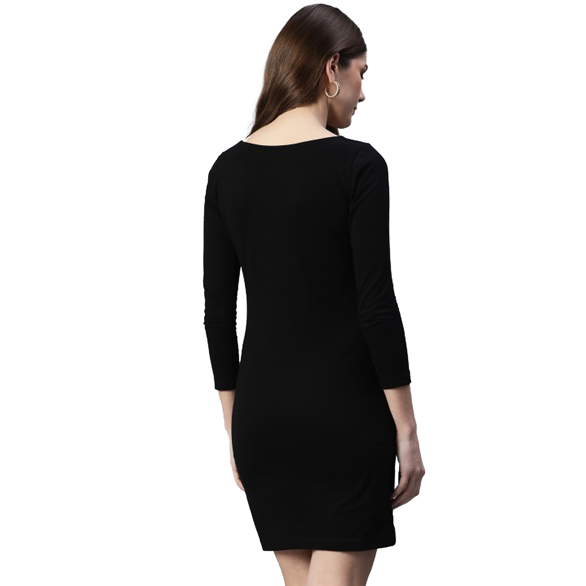 Hi Shaper™ Velora Black Curve Dress