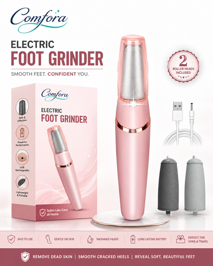 Electric Foot Callus Remover – Rechargeable Pedicure Tool for Smooth & Crack-Free Feet