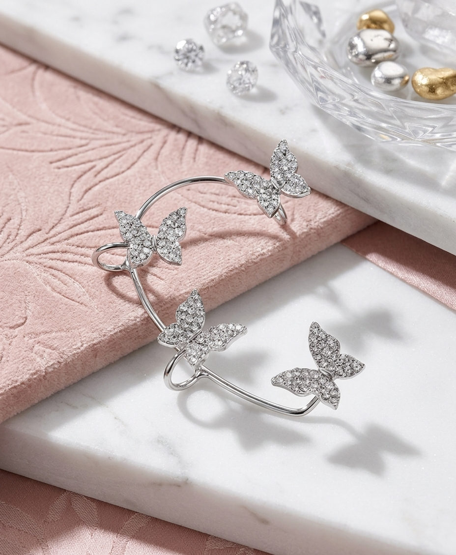 Butterfly Embrace Ear Cuff