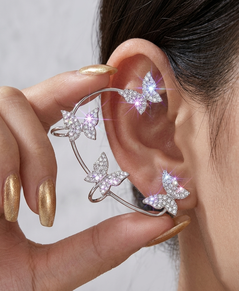 Butterfly Embrace Ear Cuff