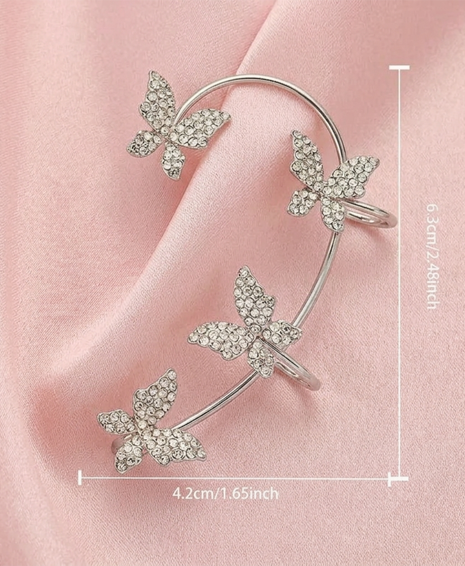 Butterfly Embrace Ear Cuff